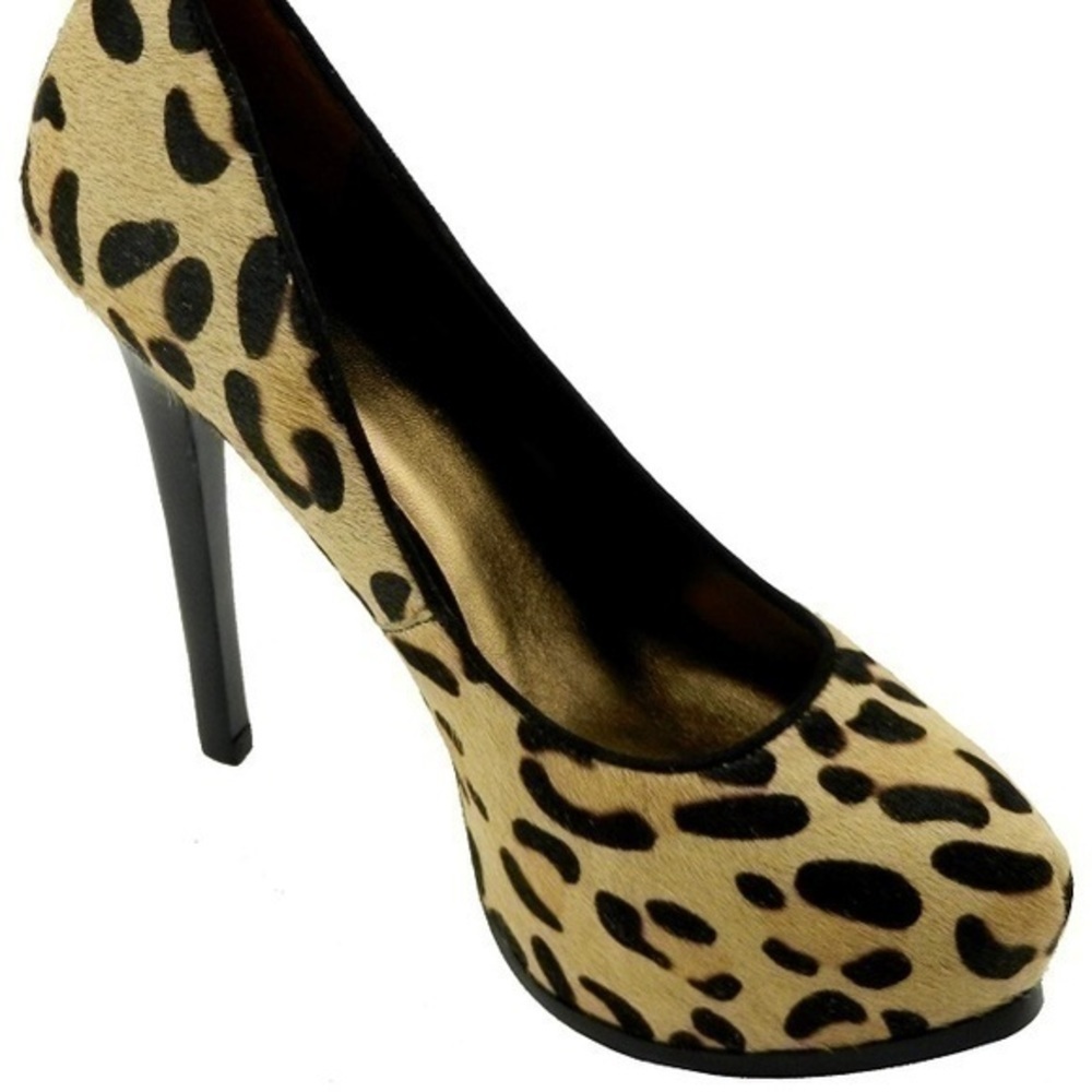 Pelle Moda Prance In Leopard Heels - Picture 3 of 7